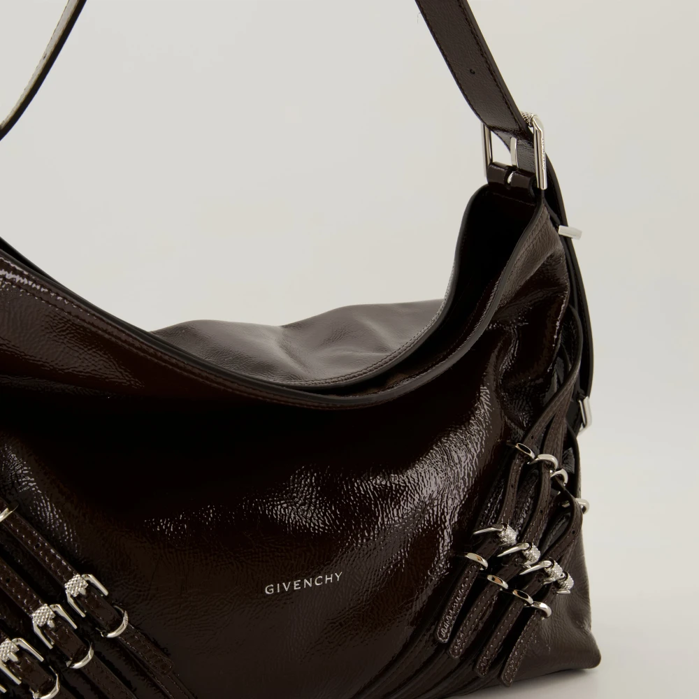 Givenchy Bruine leren schoudertas Brown Dames