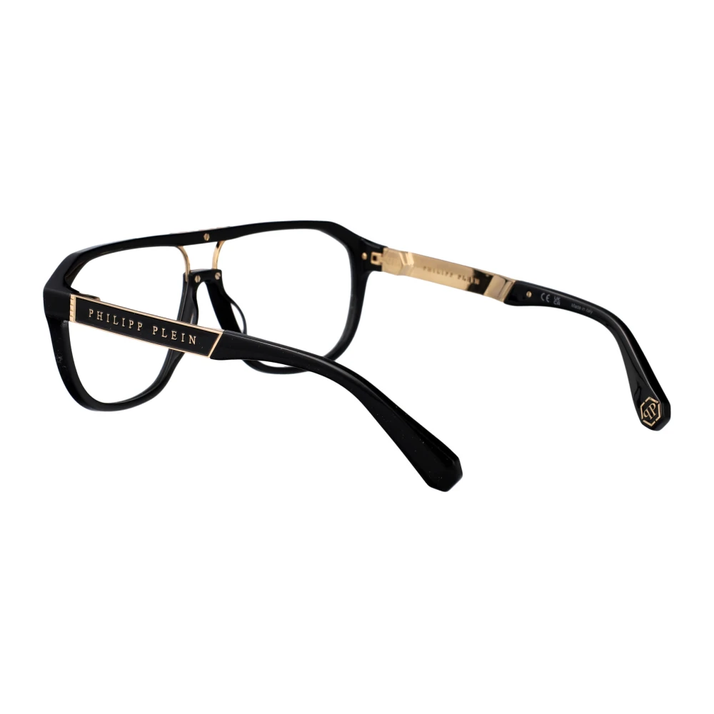 Philipp Plein Militaire Optische Stijl Zonnebril Black Unisex