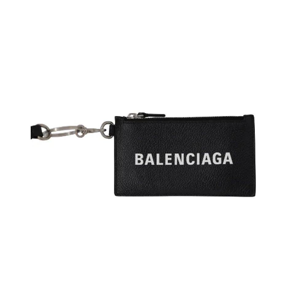 Balenciaga Vintage Pre-owned Leather wallets Black Heren