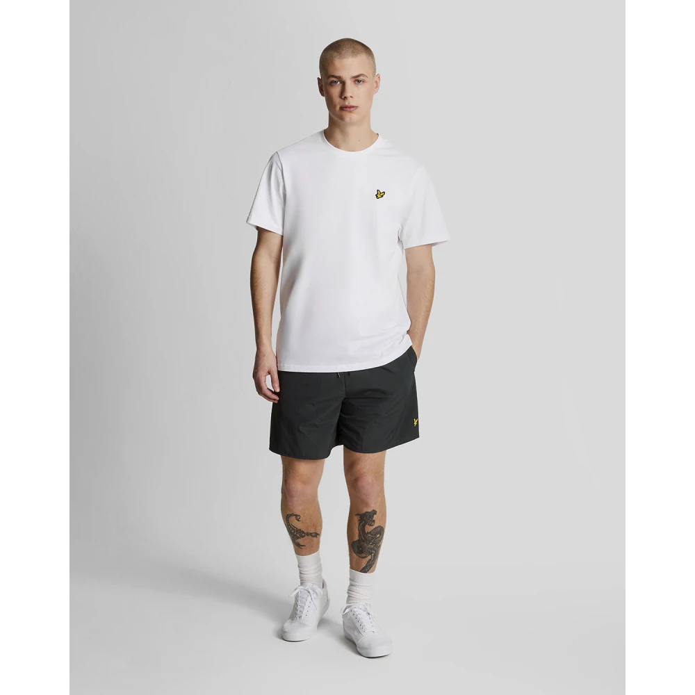 Lyle & Scott Plain Zwemshorts Black Heren