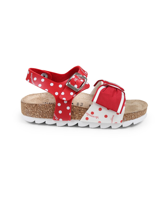 sandales-rouges-avec-en-gros-grain