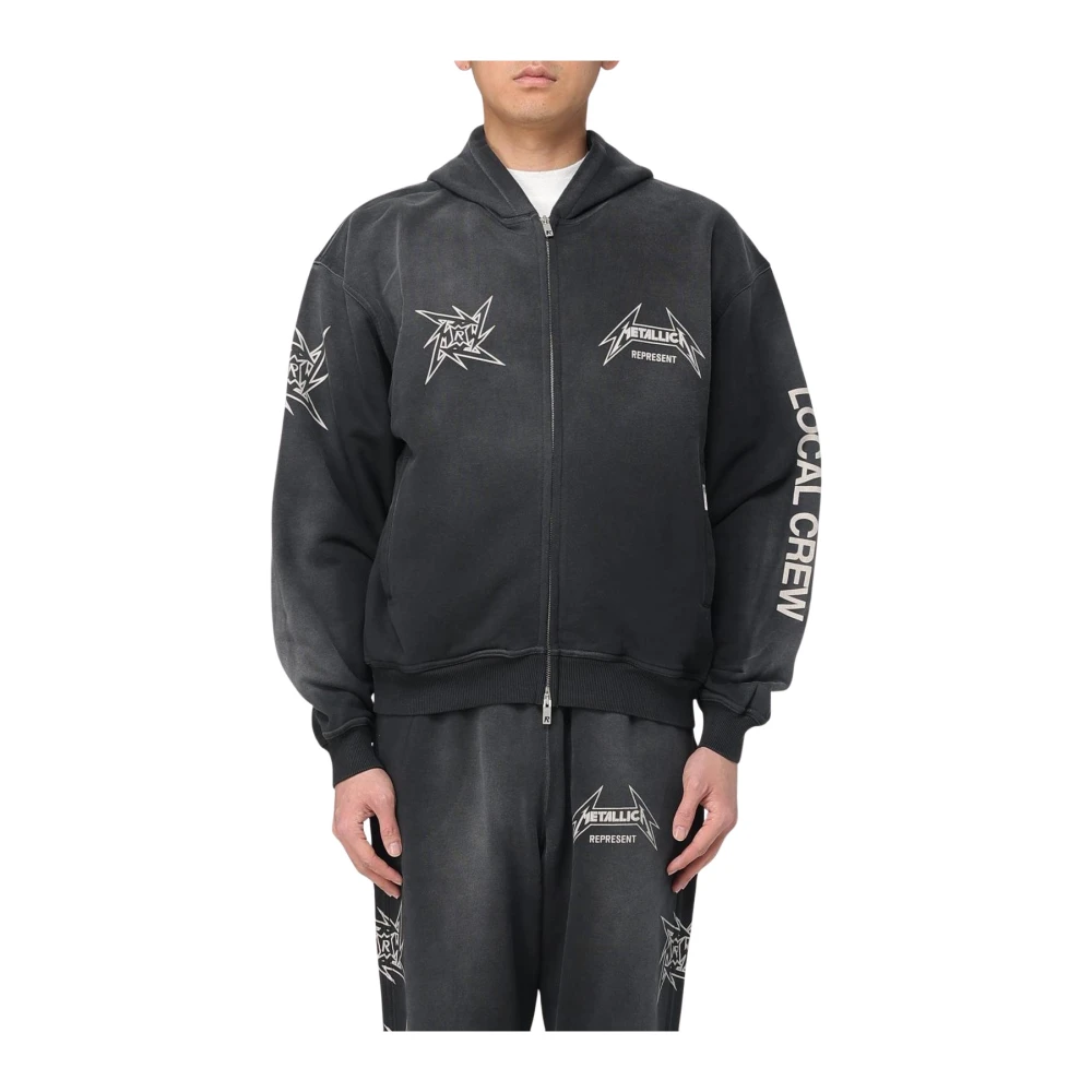 Sweatshirts & Hoodies > Zip-throughs - - Represent - Modalova