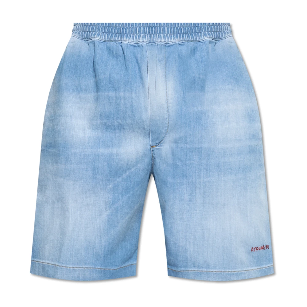 Dsquared2 Casual Shorts Blue Heren