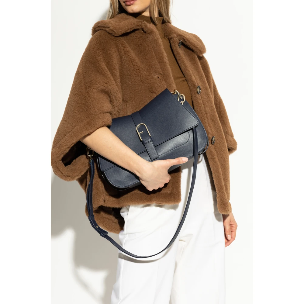 Furla Schoudertas Flow Groot Blue Dames