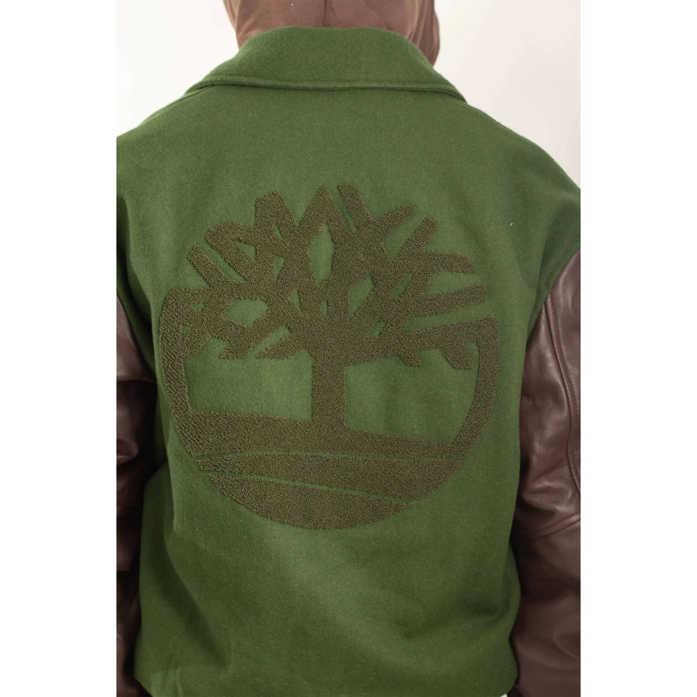 Timberland Klassieke Leren Letterman Jack Green Heren