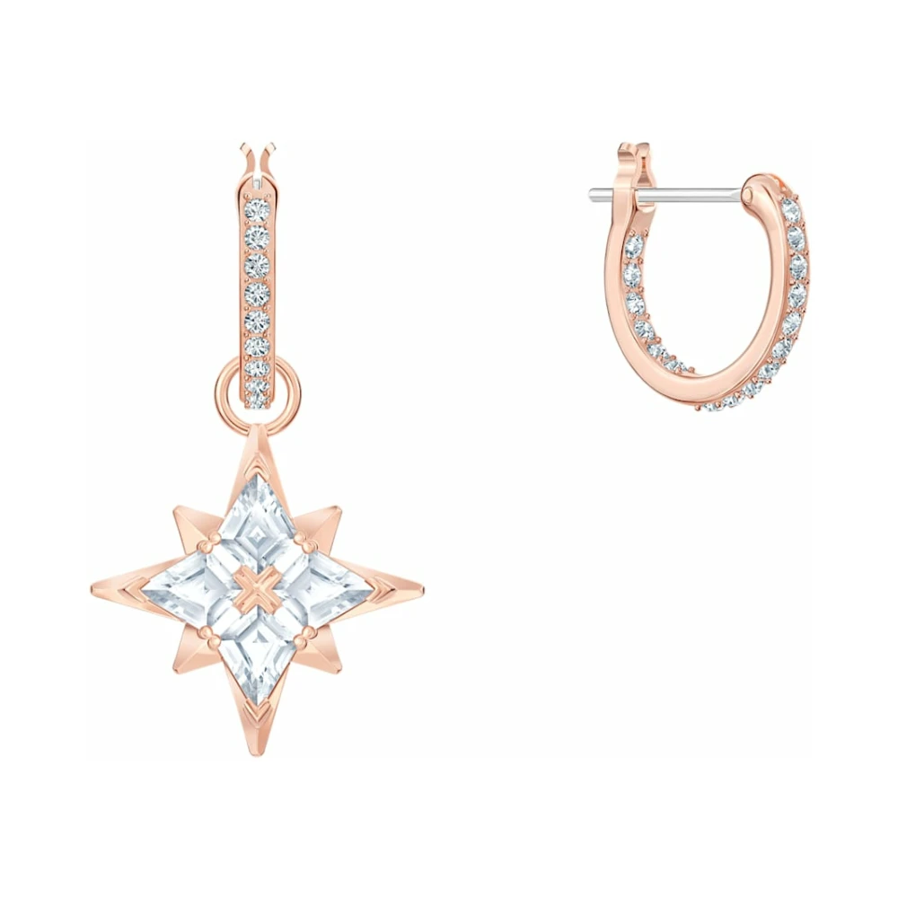 Swarovski - Crystal Drop Earrings - Accessories - Damen - Rosa - One Size - Image 3