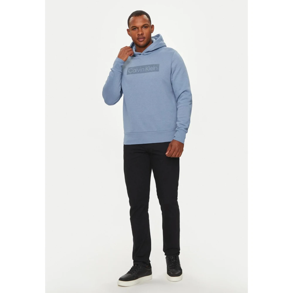 Calvin Klein Blauwe Slim Fit Stretch Denim Jeans Blue Heren