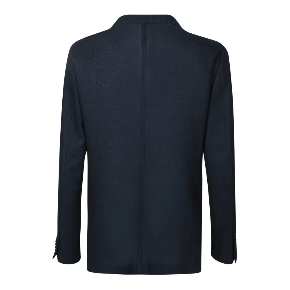 Lardini Blauwe Blazer voor Mannen Blue Heren