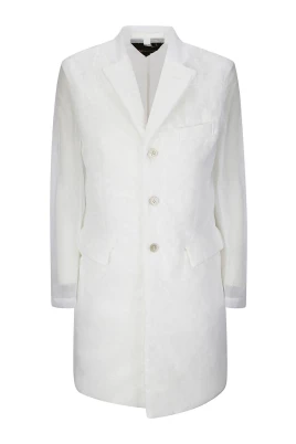 Translucent Lapel Blazer