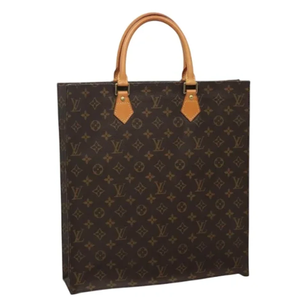 Louis Vuitton Vintage Pre-owned Canvas handbags Brown Dames