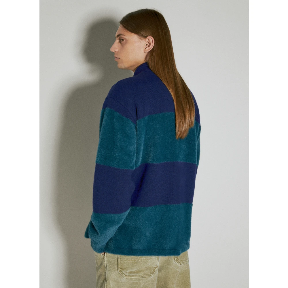 Eytys Gestreepte Gebreide Polotrui Multicolor Heren