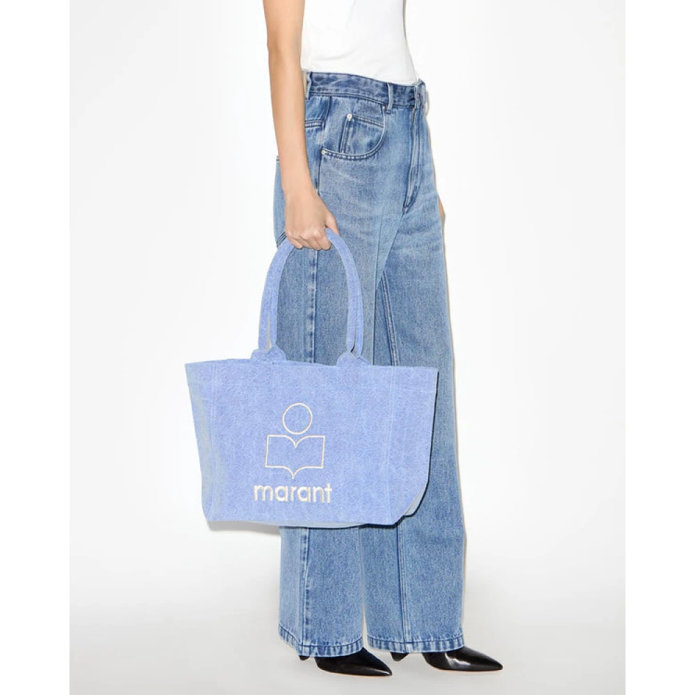 Isabel marant Yenky Zipped Tote Tas Purple Dames