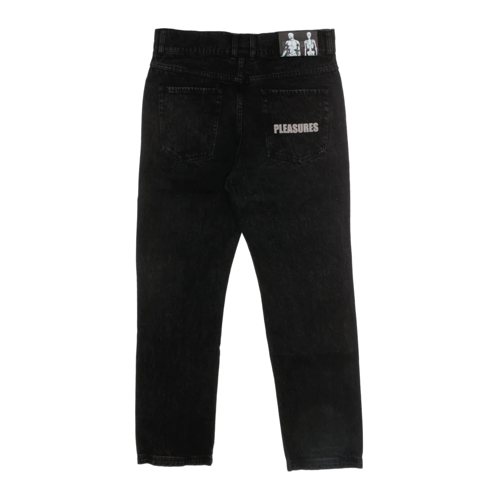 Pleasures Straight Jeans Black Heren