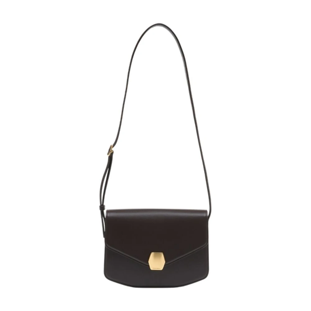 Officine Générale Brown Cross Body Bags, Female, One Size, Le Junebag Crossbody