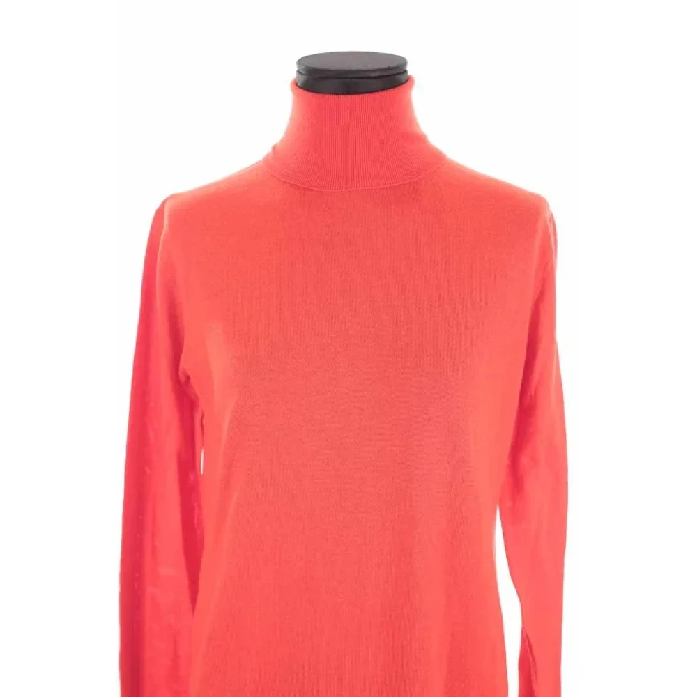 Louis Vuitton Vintage Pre-owned Wool tops Orange Dames