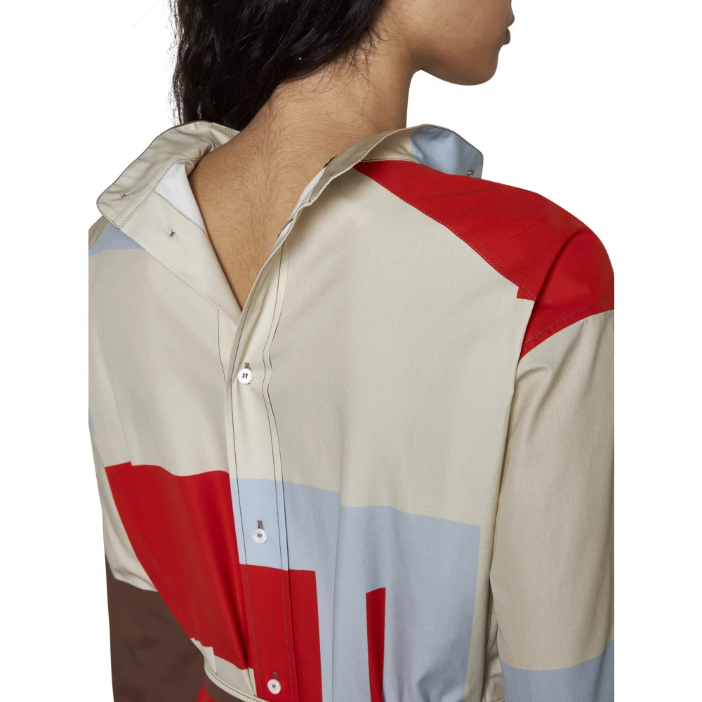 Fendi Kleurrijke Jurken Multicolor Dames