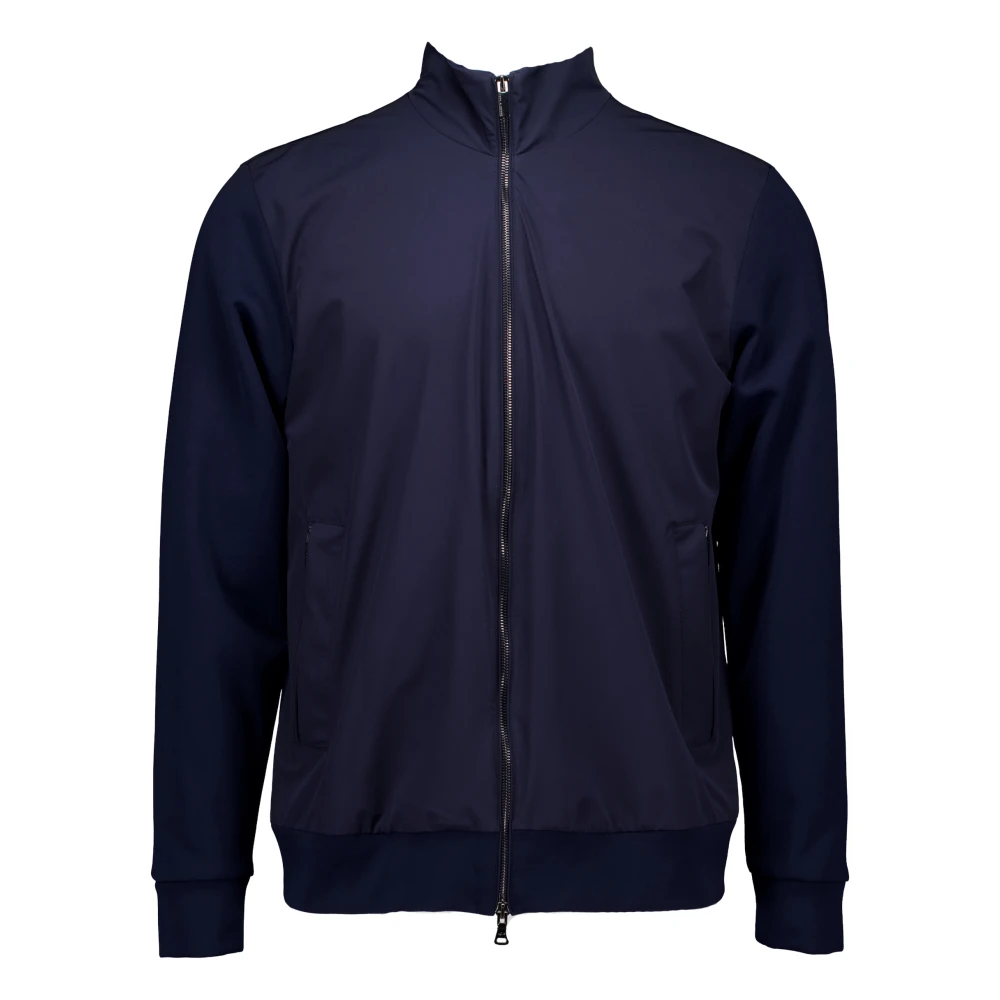 PAUL & SHARK Zachte rits windjack donkerblauw Blue Heren