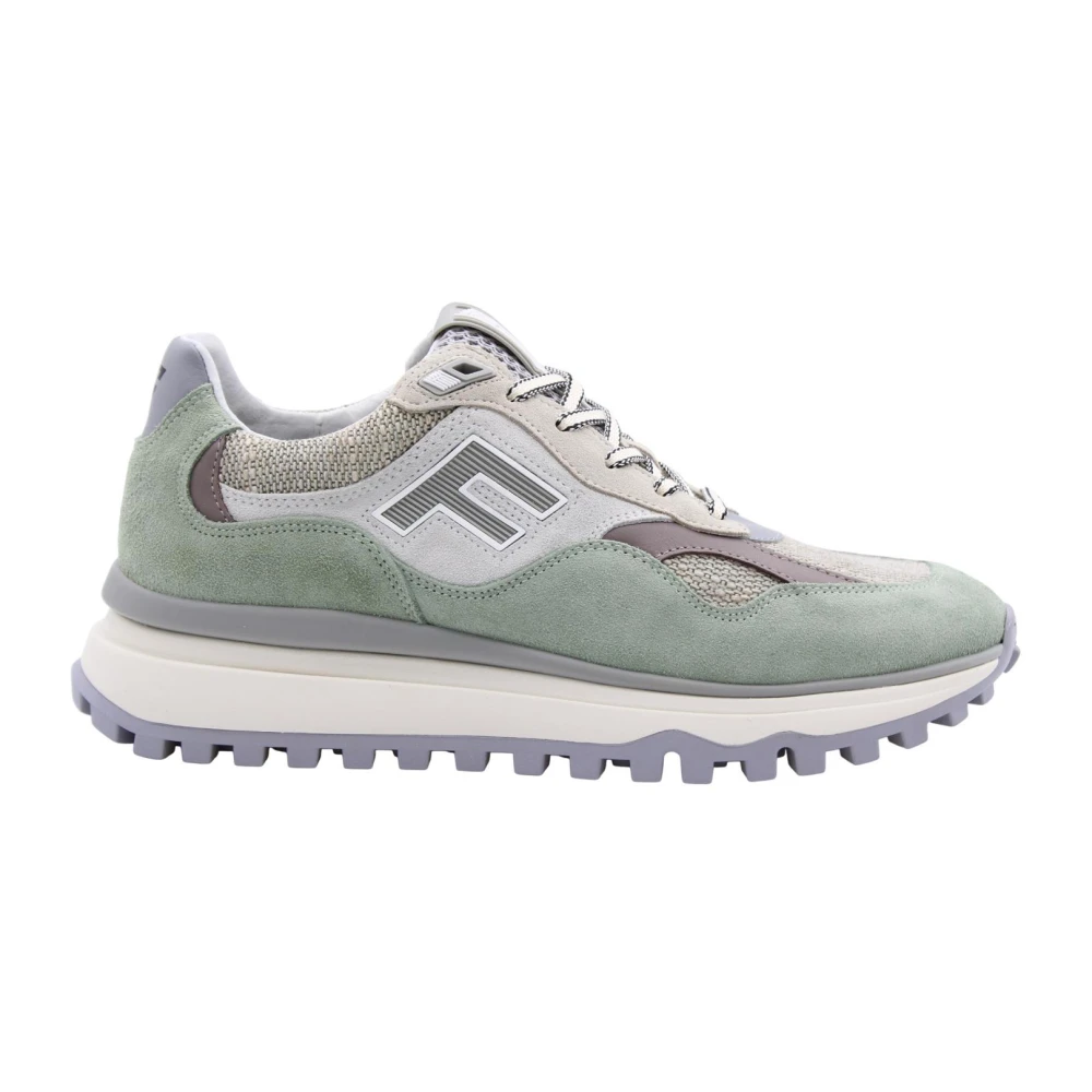 Floris van Bommel DE Gripper 01.15 Heren Schoenen Groen