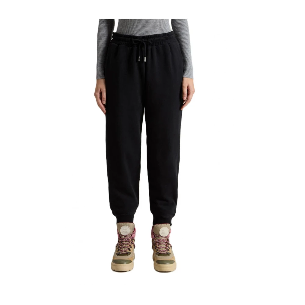 Woolrich Katoenen Casual Overhemd Black Dames