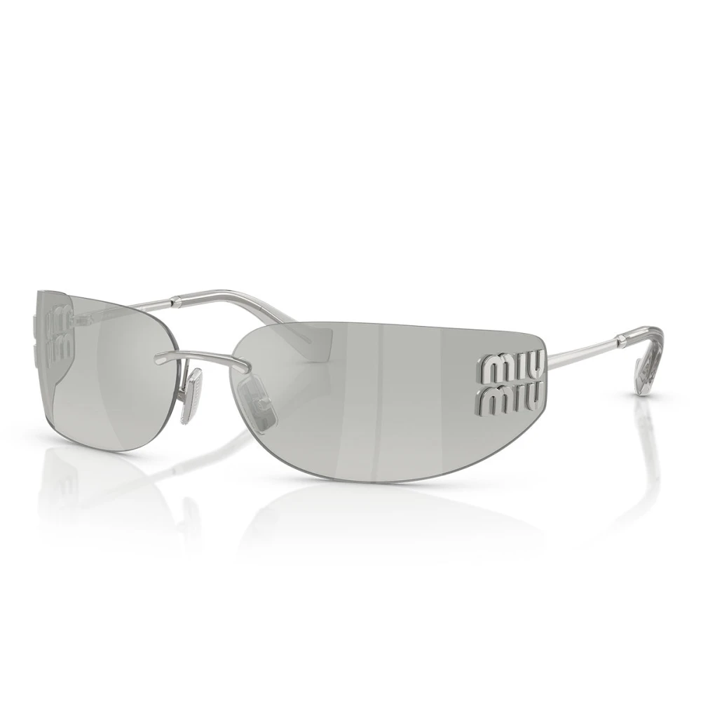 Miu Miu Aube Sunglasses - Female - Sunglasses - Gray - One Size - Accessories - Image 3