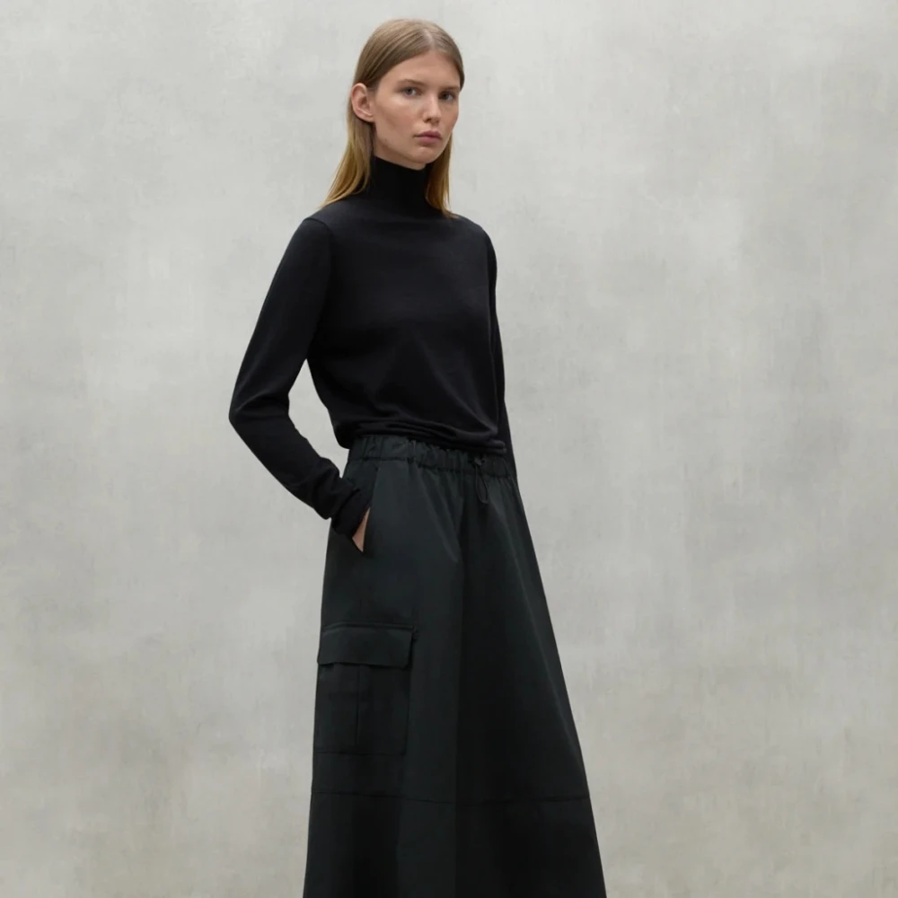 Ecoalf Gebreide Dames Shirts Black Dames