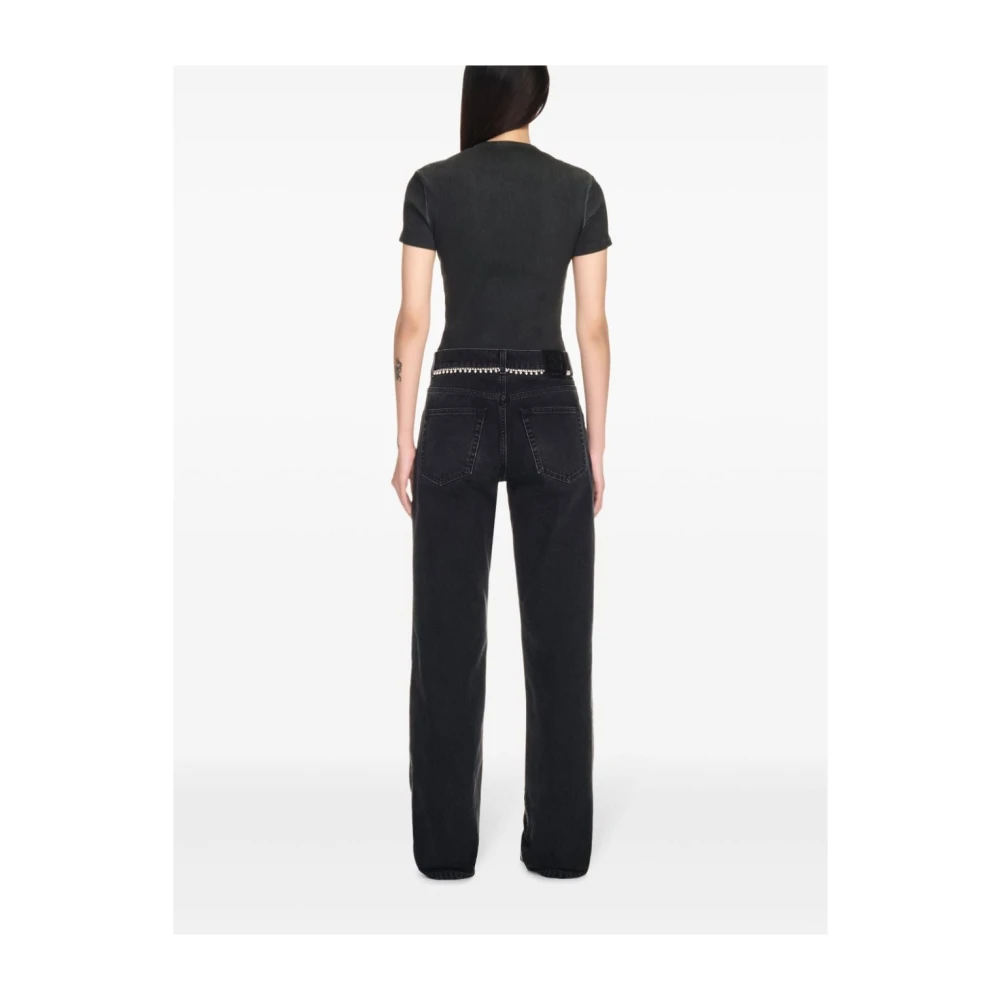 Off White Grijze T-shirts en Polos met Logo Gray Dames