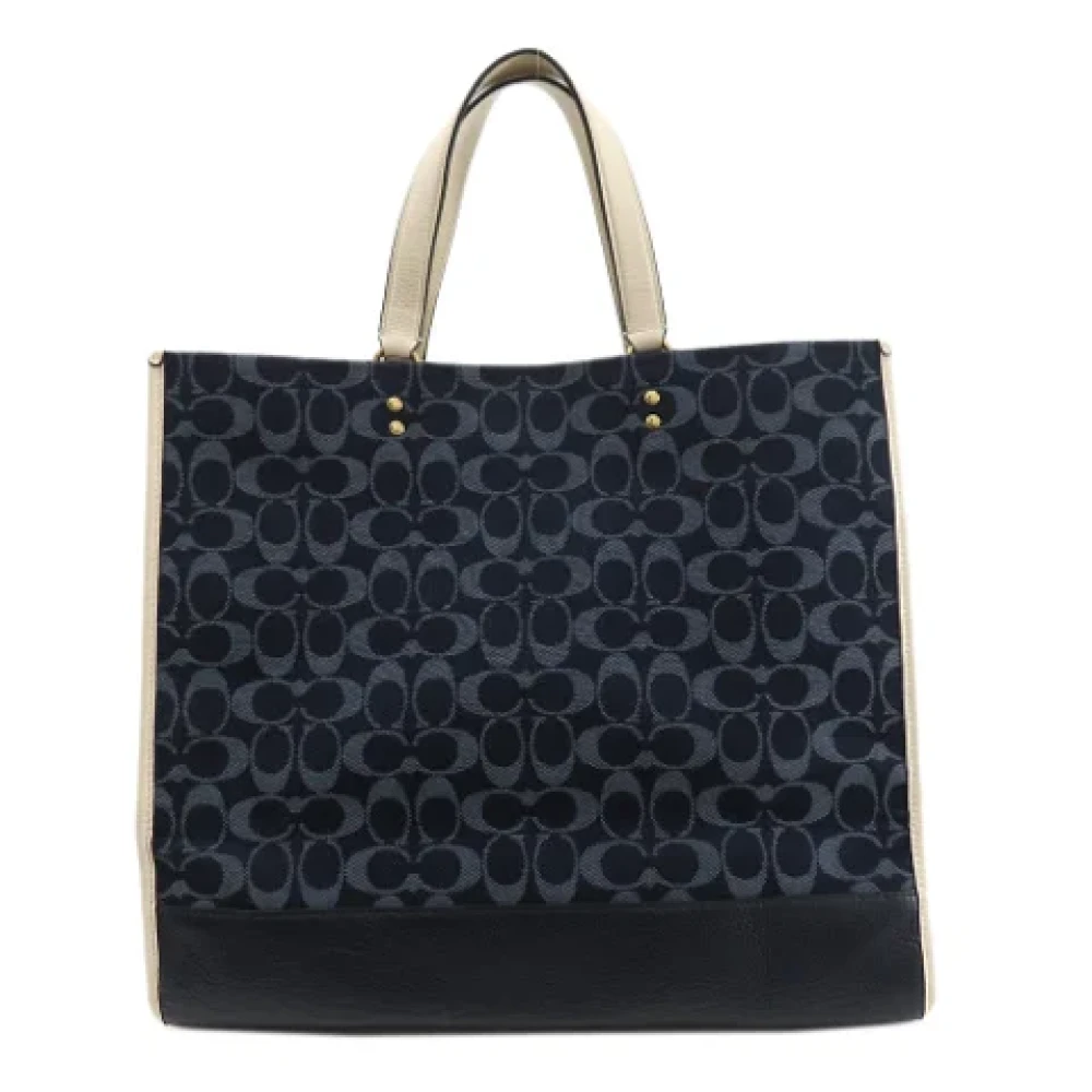 Coach Pre-owned Fabric totes Blue Dames
