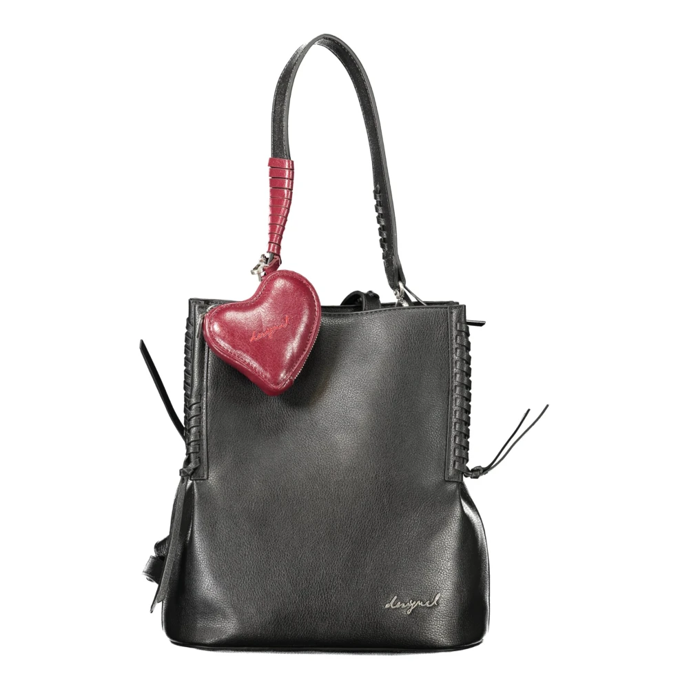 Desigual Damen Schwarz Torio Sumy Mini Soft Rucksack