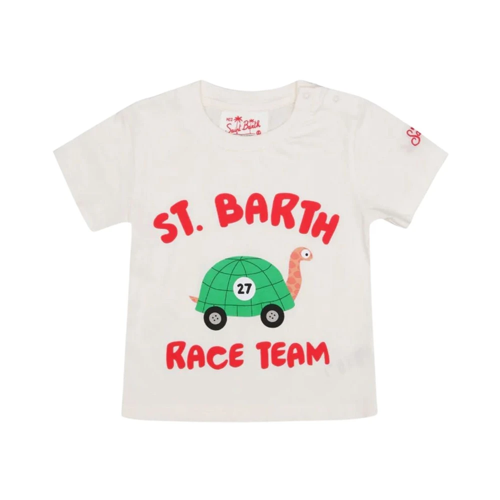 MC2 Saint Barth Speedy Turtle Kortärmad T-shirt Beige, Unisex