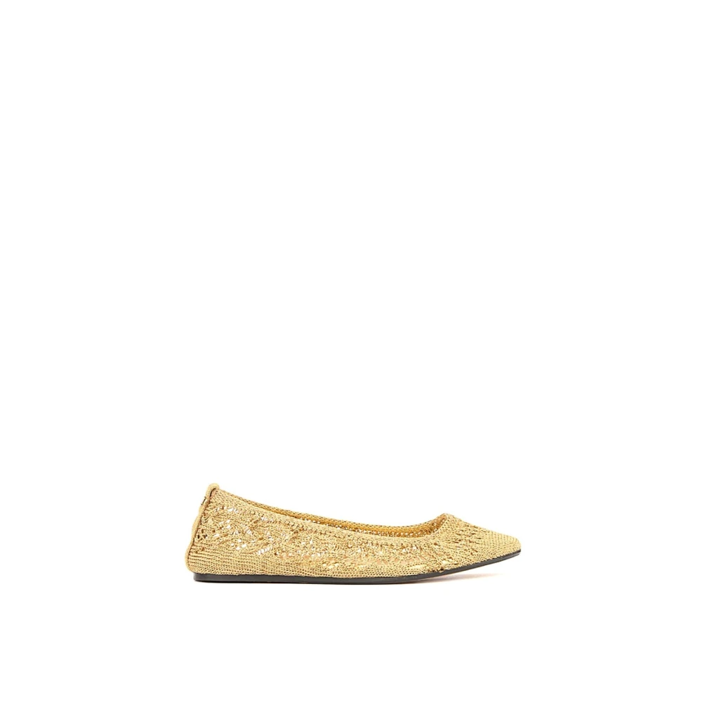 Isabel Marant Women's Yellow Ballerina Shoes, 3 Uk, Trainers