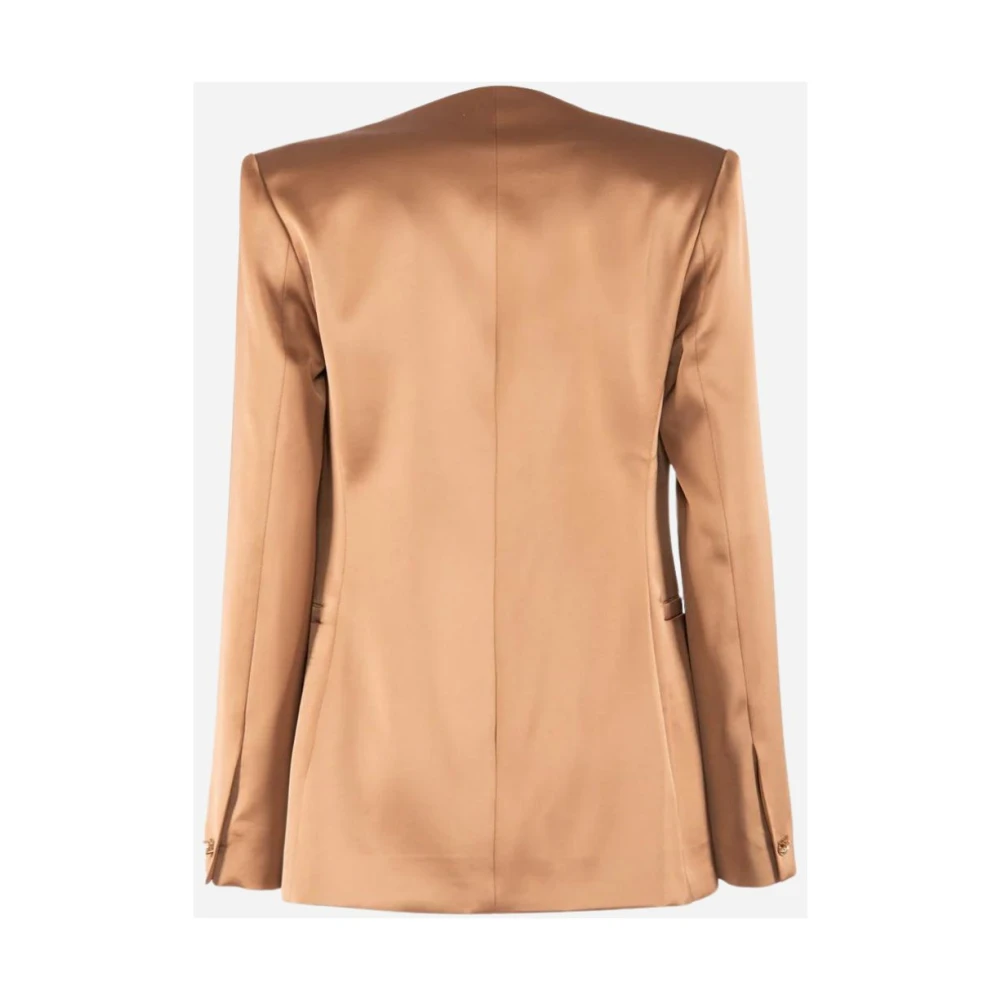 Nenette Satin Enkelborst Jas Belfast Brown Dames
