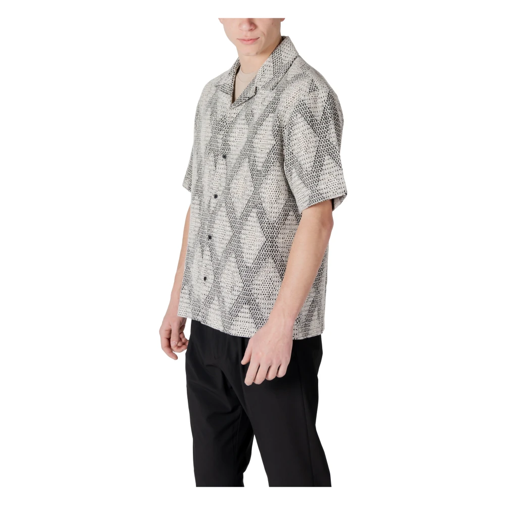 Antony Morato Korte mouwen overhemd collectie polyester katoen Multicolor Heren