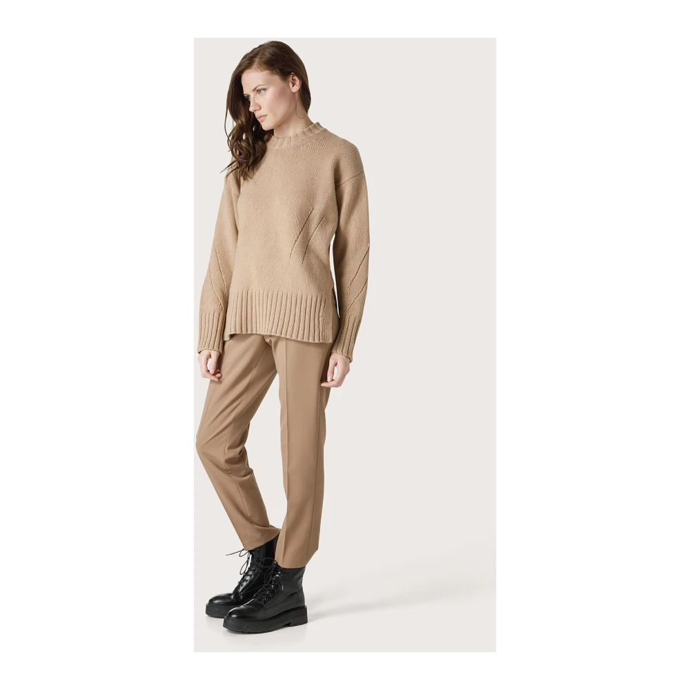 Seventy Reguliere chino broek voor eigentijdse vrouwen Brown Dames