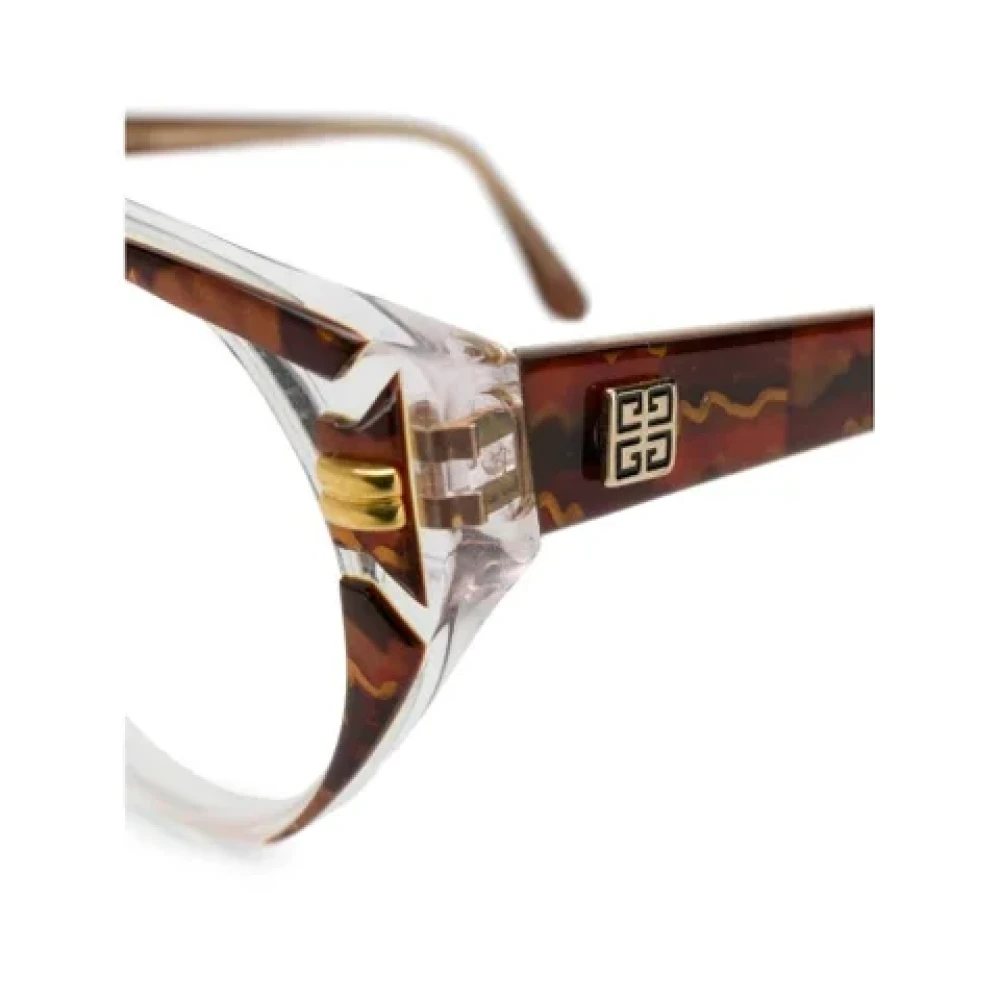 Givenchy Pre-owned Acetate sunglasses Brown Dames