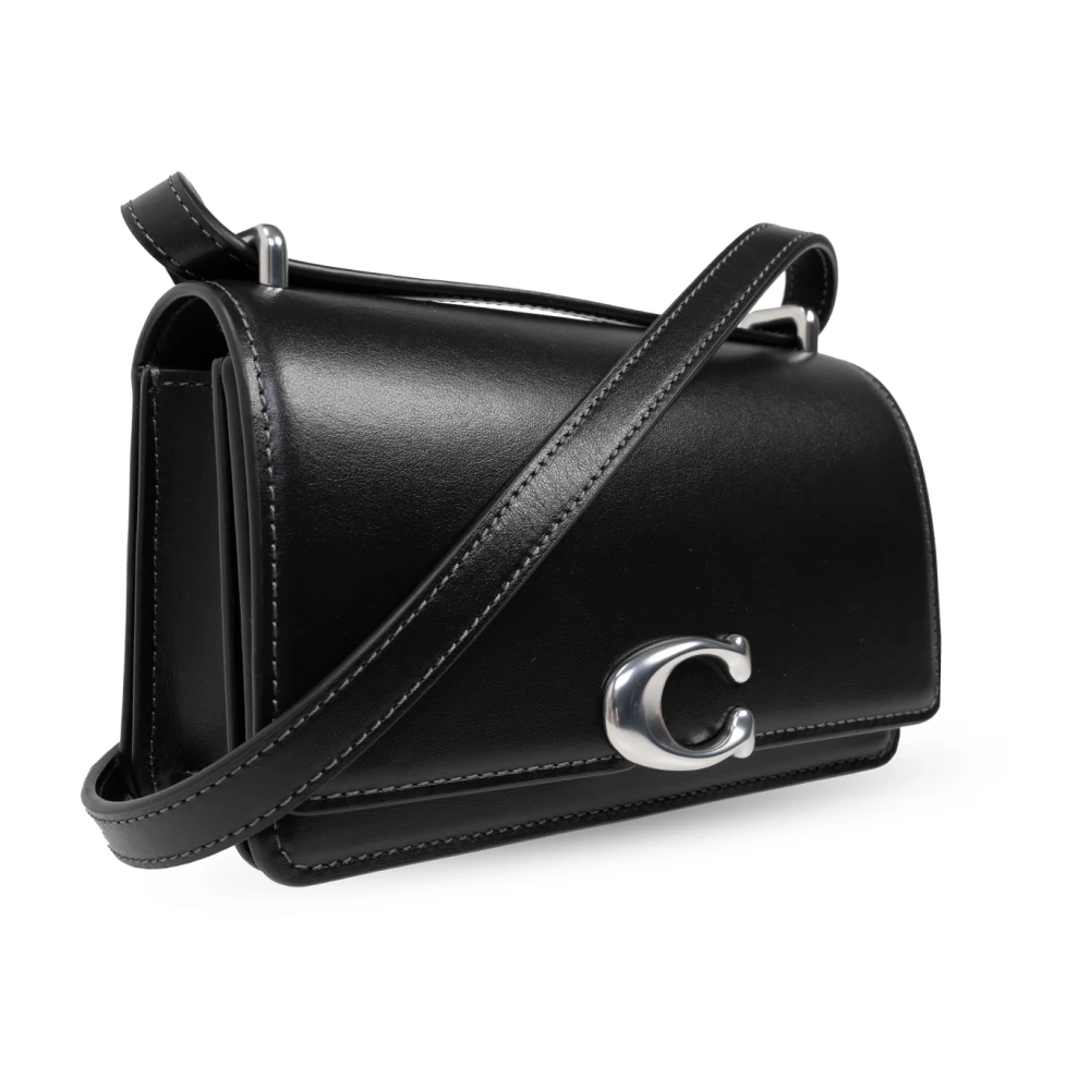 Coach Schoudertas met logo Black Dames