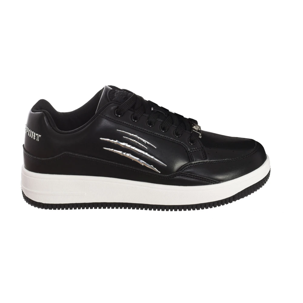 Plein Sport Men's Black Sporty Mid-Top Trainers - Skateboarding - 7 Uk - Sport