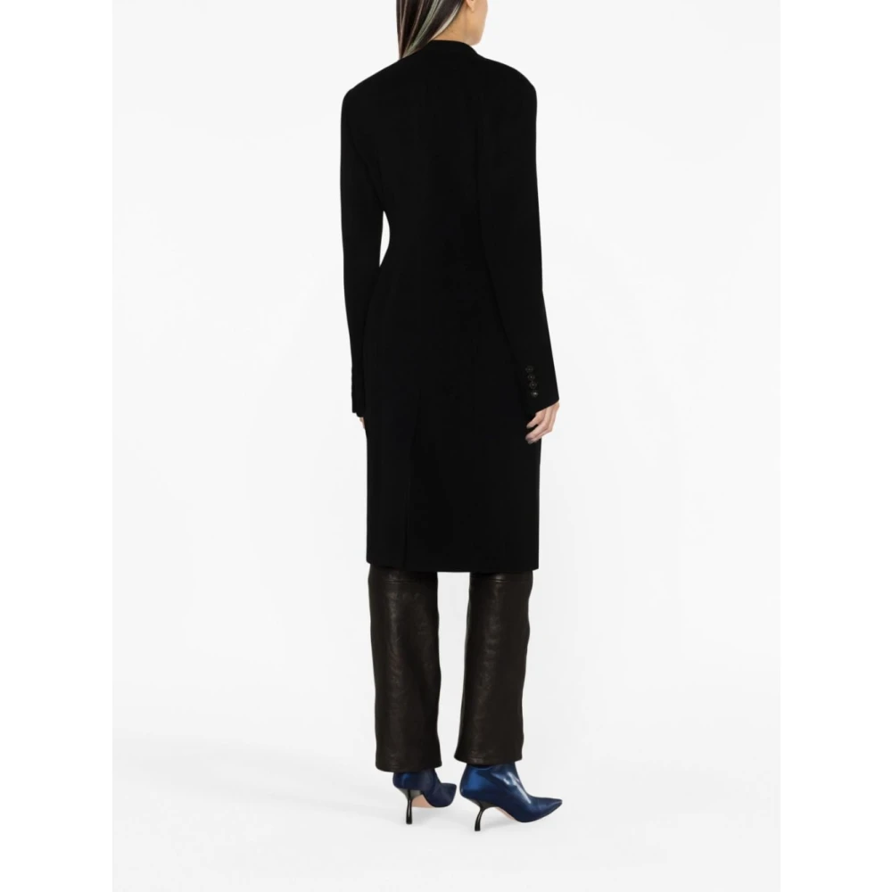 Stella Mccartney Zwarte jas voor stijlvolle uitstraling Black Dames