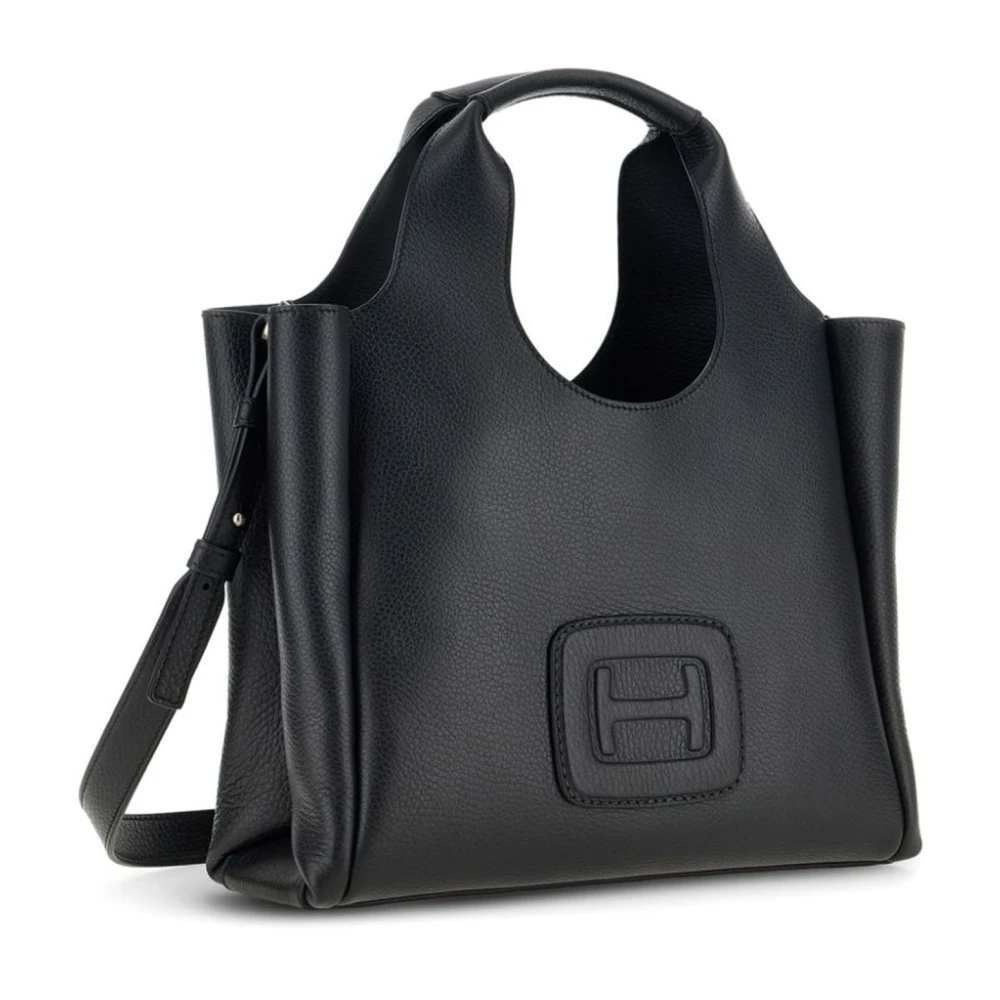 Hogan Tote Bags Black Dames