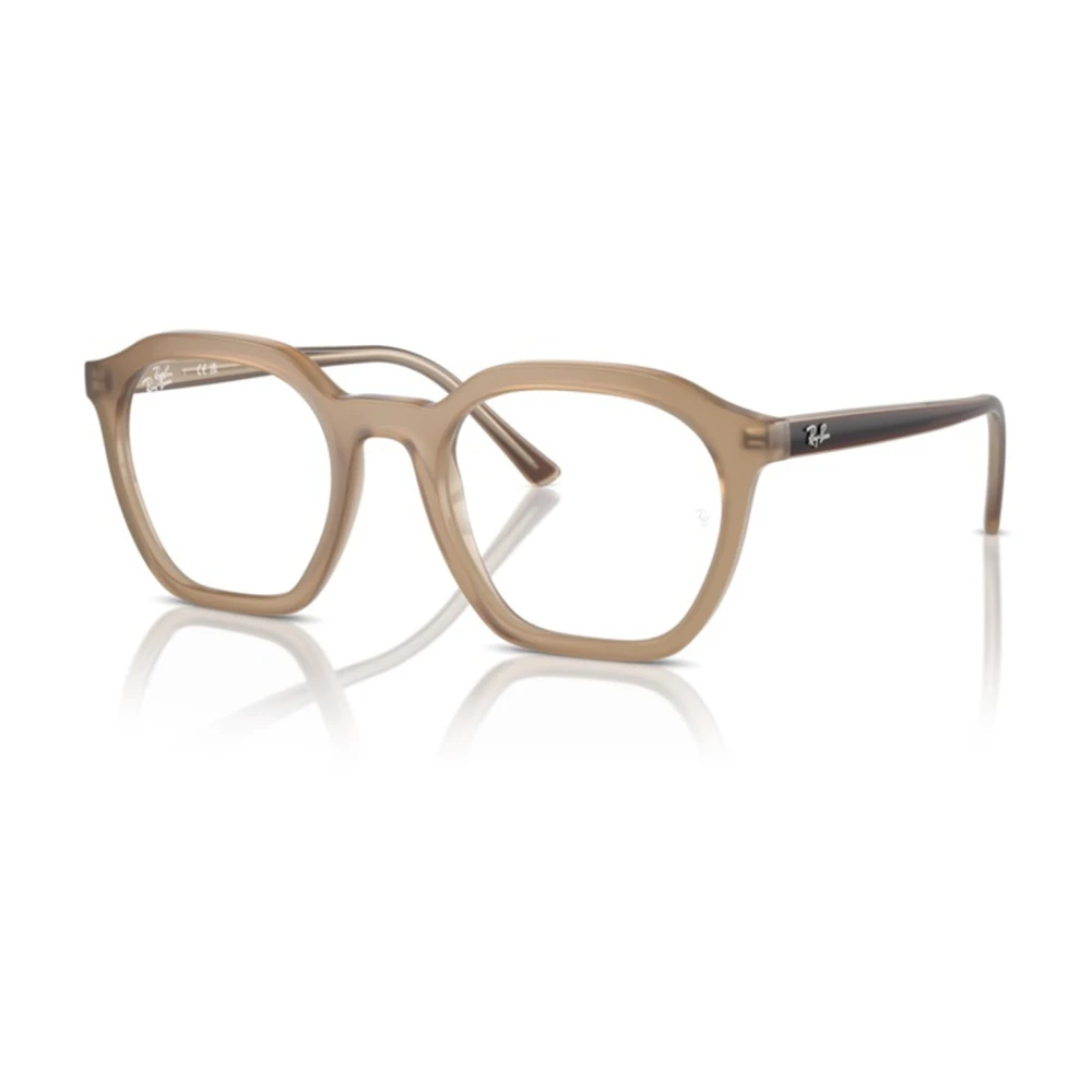 Ray-Ban Unisex Beige Modern Irregular Sunglasses