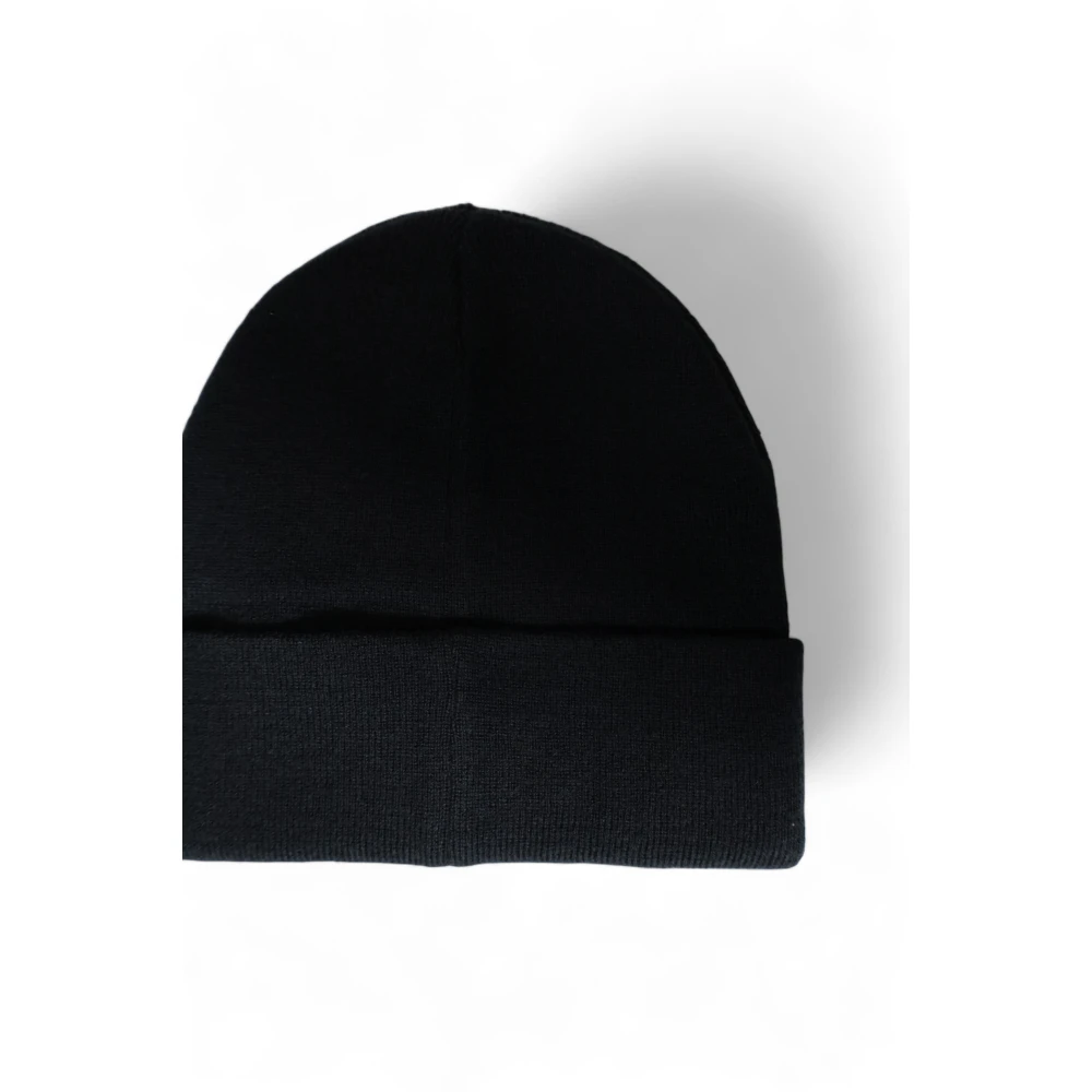Calvin Klein Monogram Geborduurde Herenpet Herfst Winter Black Heren