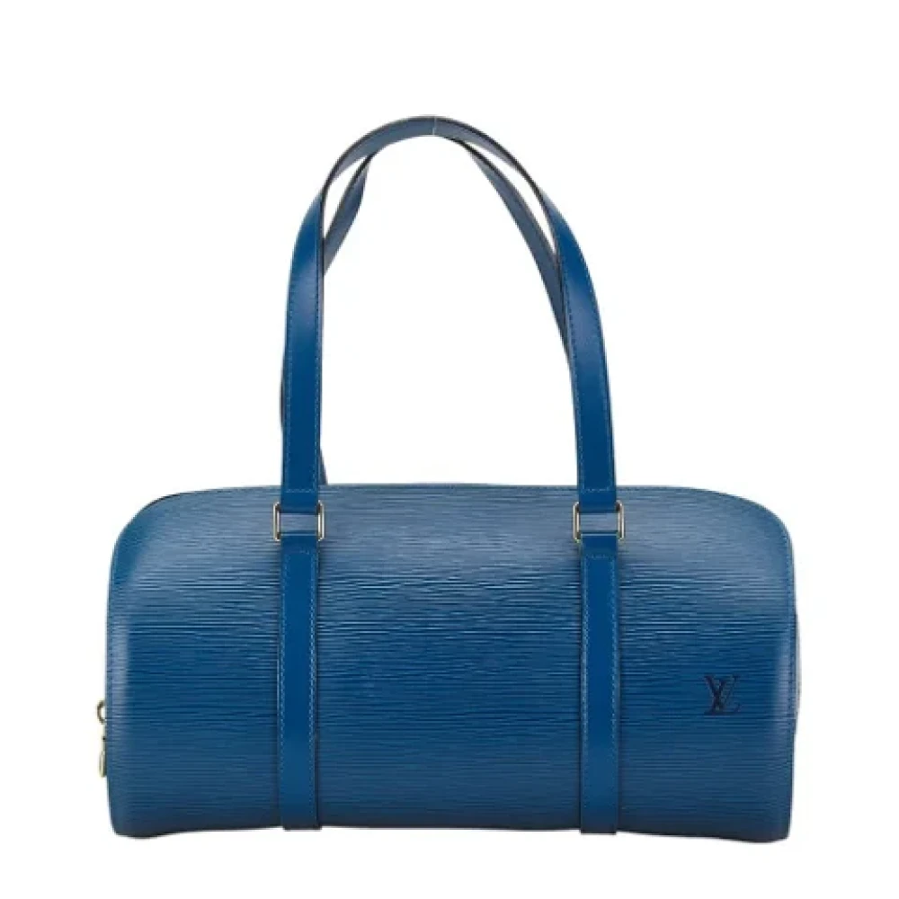 Louis Vuitton Vintage Pre-owned Leather louis-vuitton-bags Blue Dames