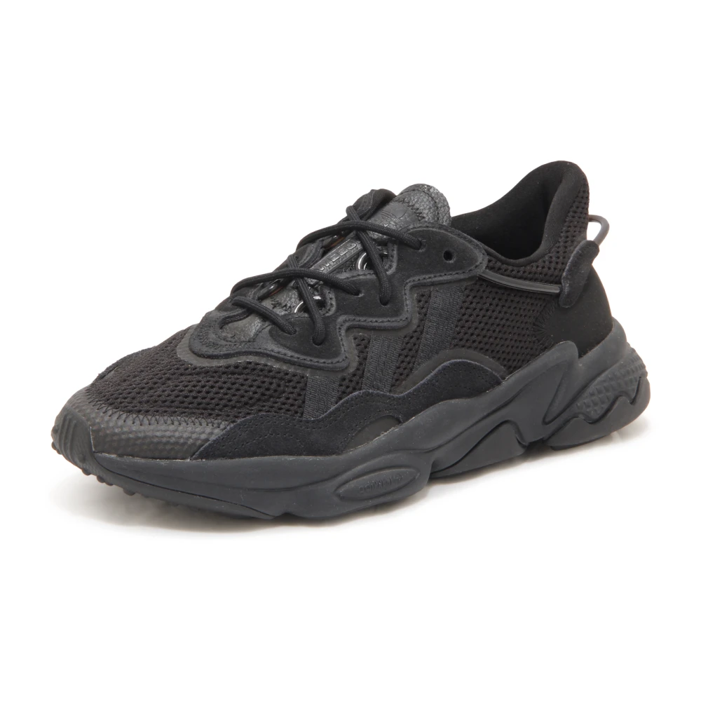 Adidas Black Running Shoes, Male, 12 2/3 Uk, Ozweego Shoes