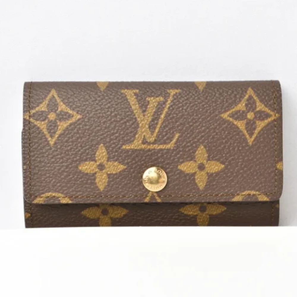 Louis Vuitton Vintage Pre-owned Canvas key-holders Brown Dames