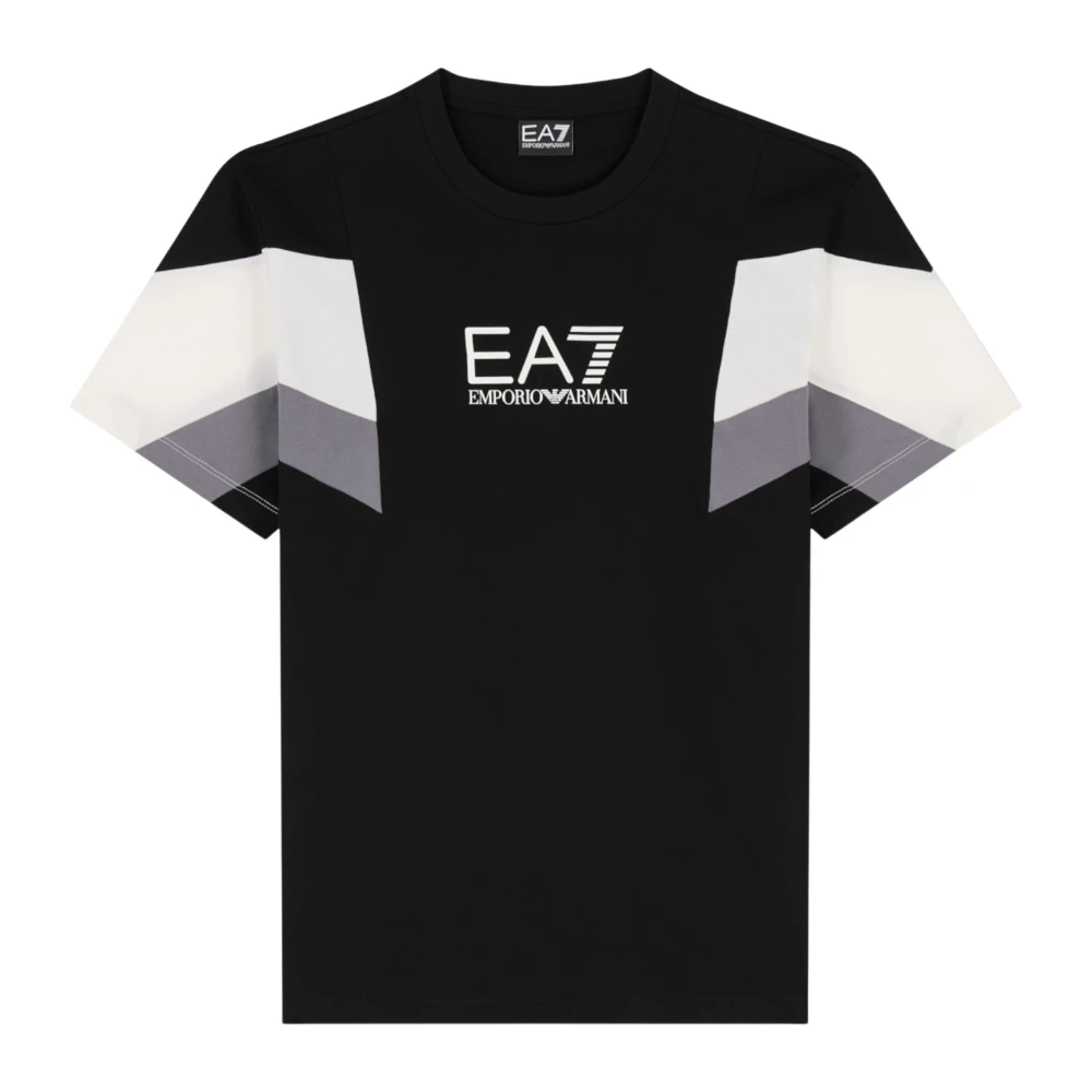 Emporio Armani Ea7 Hombre Negro Camisetas, Talla: M