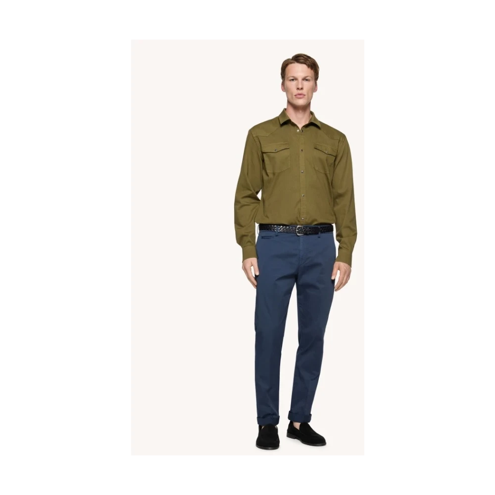 Dondup Wortel Raso Broek Blue Heren