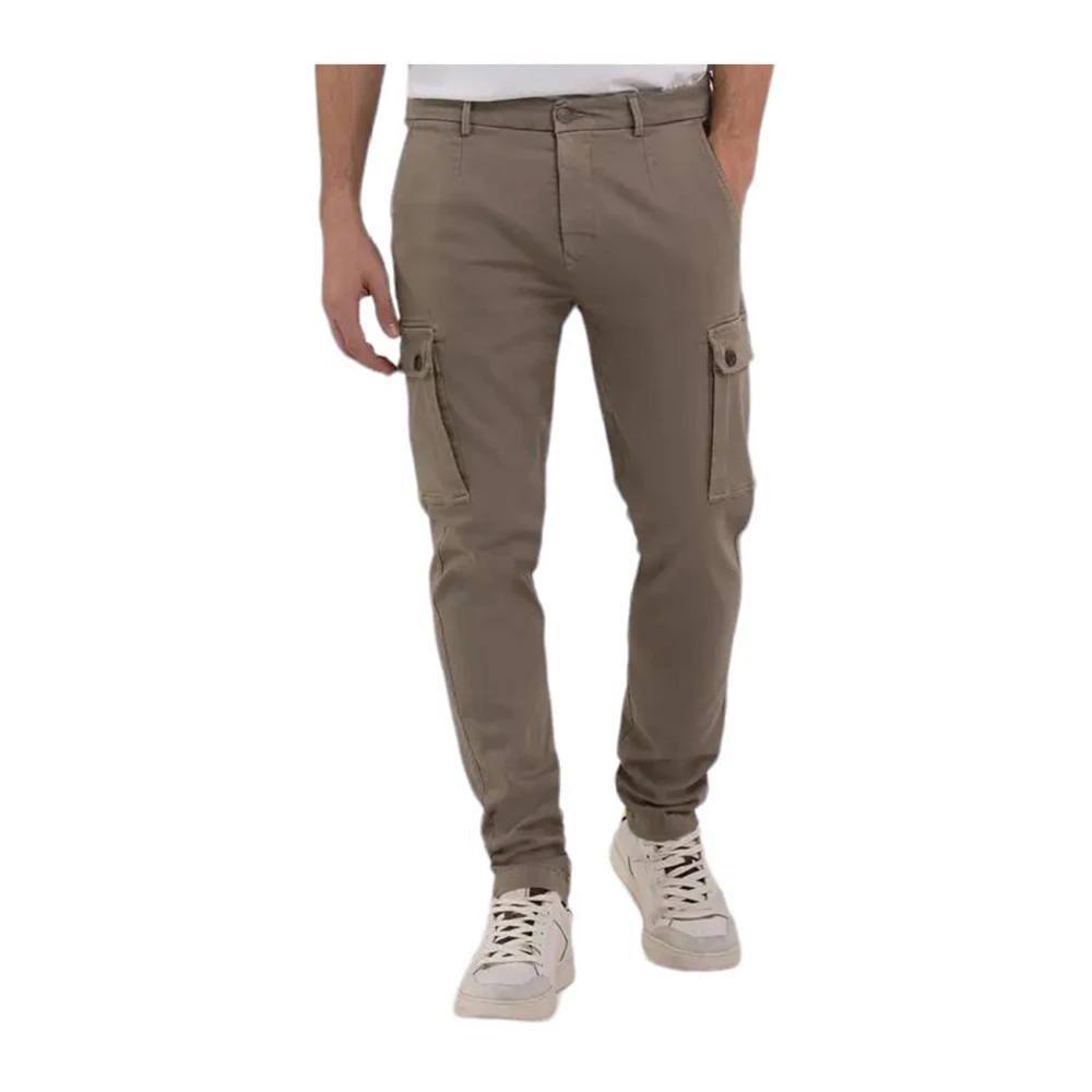 Replay Stijlvolle Zand Pantalons Beige Heren