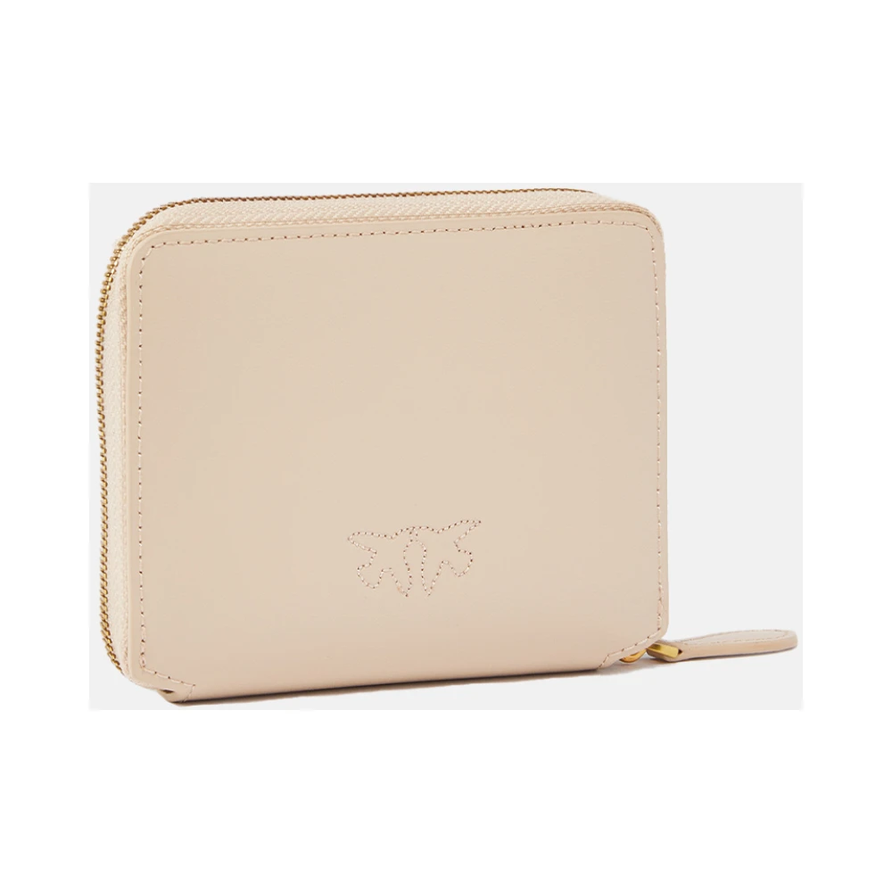 pinko Stijlvolle Portemonnee voor Vrouwen Beige Dames