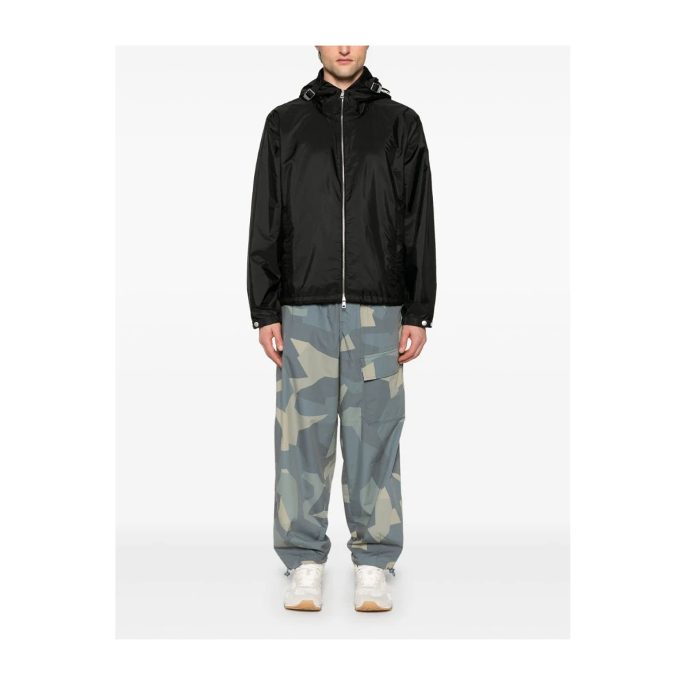 Moncler Zwarte Winterjassen voor Mannen Black Heren