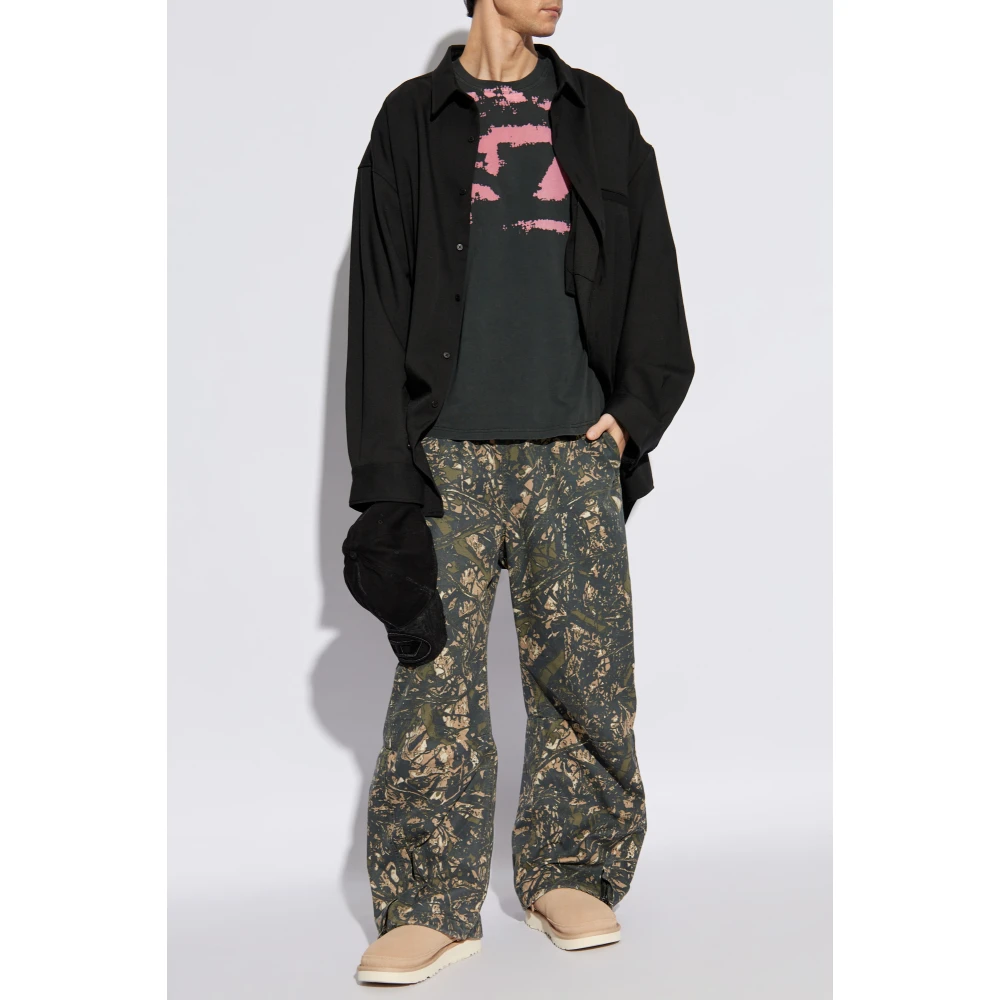 Diesel T-shirt T-Boxt-R21 Black Heren