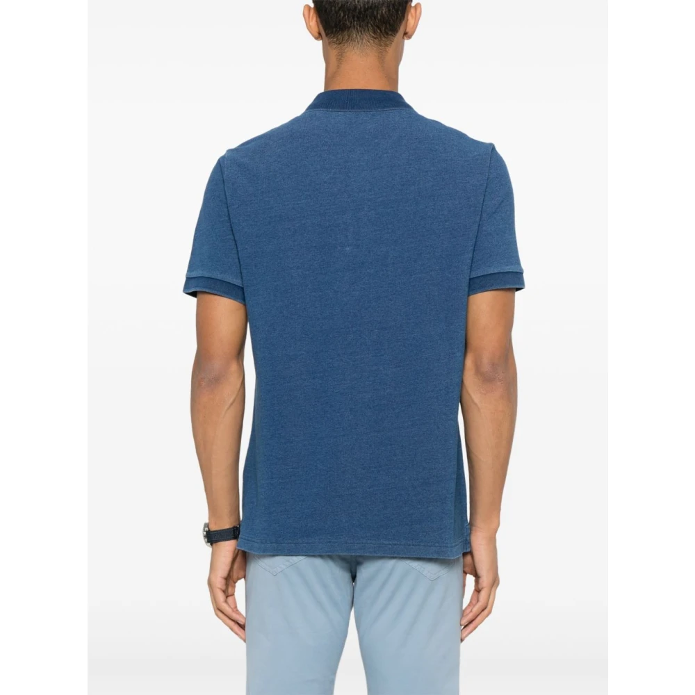 Fay Lichtblauw T-shirt en Polo Blue Heren